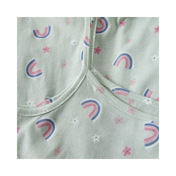 name it Sommer - Overall Regenbogen pale aqua