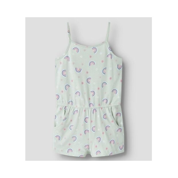 name it Sommer - Overall Regenbogen pale aqua