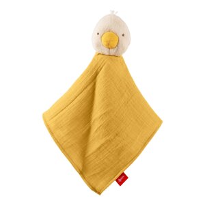 Sigikid Baby Musselin Schnuffeltuch Gans gelb