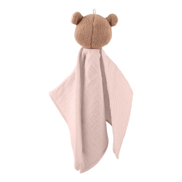 Sigikid Baby Musselin Schnuffeltuch Bär rosa