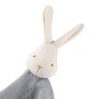 Sigikid Baby Musselin Schnuffeltuch Hase grau