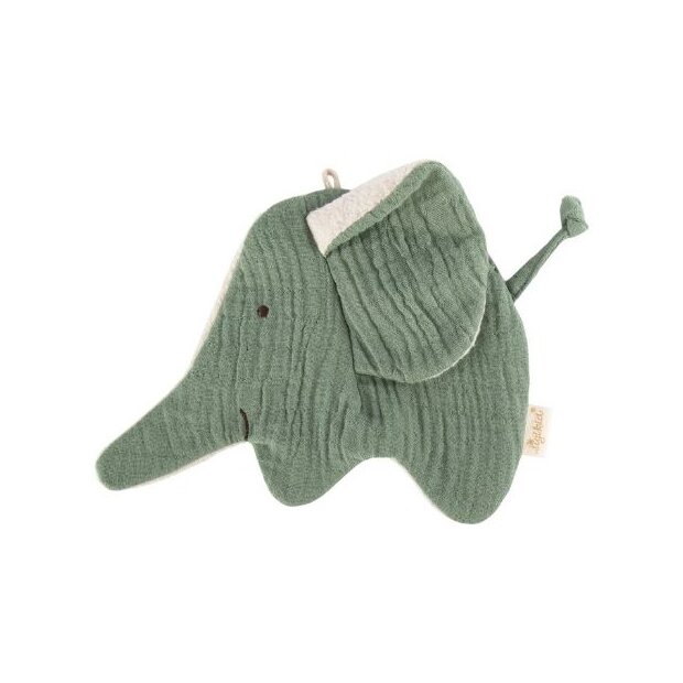 Sigikid Baby Musselin Knister Schnuffeltuch Elefant