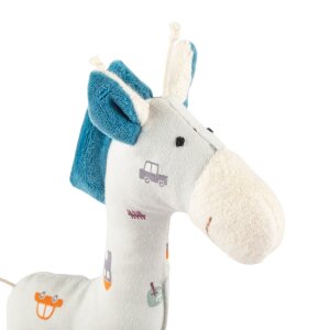 Sigikid Baby Greifling Giraffe blau