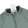 Sterntaler Badeshirt langarm uni mit Reißverschluss UV 50+ mattgrün