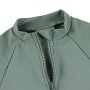 Sterntaler Badeshirt langarm uni mit Reißverschluss UV 50+ mattgrün