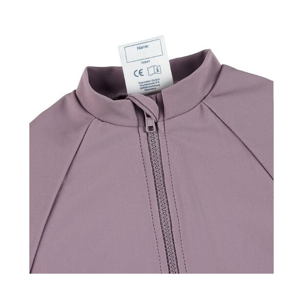 Sterntaler Badeshirt langarm uni mit Reißverschluss UV 50+ blassrosa
