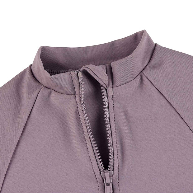 Sterntaler Badeshirt langarm uni mit Reißverschluss UV 50+ blassrosa