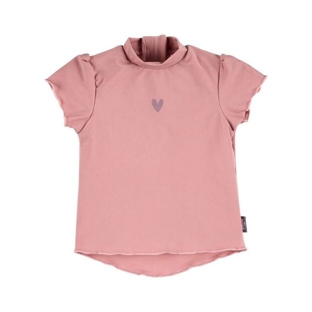 Sterntaler Badeshirt kurzarm Herz mit Flügelärmel & UV 50+