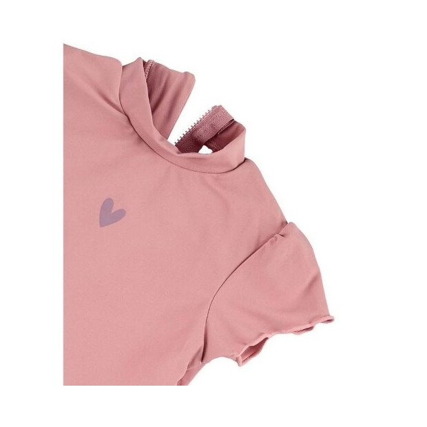 Sterntaler Badeshirt kurzarm Herz mit Flügelärmel & UV 50+