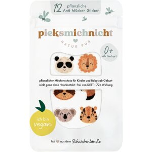 pieksmichnicht 12er Set Anti-Mücken-Stickern -...