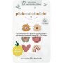 pieksmichnicht 12er Set Anti-Mücken-Stickern - FLOWER POWER Edition