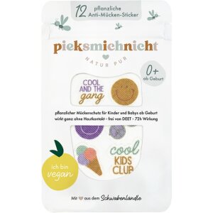 pieksmichnicht 12er Set Anti-Mücken-Stickern - COOL...