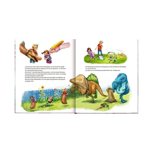 Coppenrath Kinderbuch - Dinosaurier auf Omas Geburtstag (Bd.5)