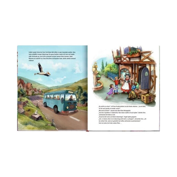 Coppenrath Kinderbuch - Dinosaurier auf Omas Geburtstag (Bd.5)
