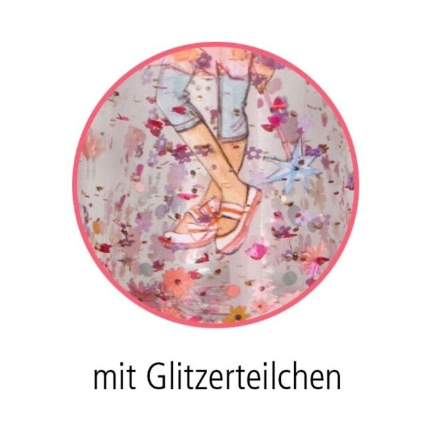 Die Spiegelburg Glitzer-Trinkflasche (ca. 0,3 l) - Prinzessin Lillifee