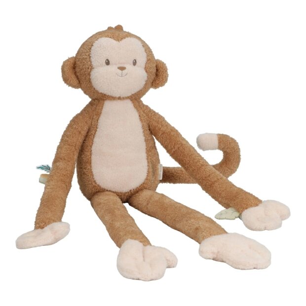 Little Dutch Kuschelaffe Milo XL - Safari Friends 80cm