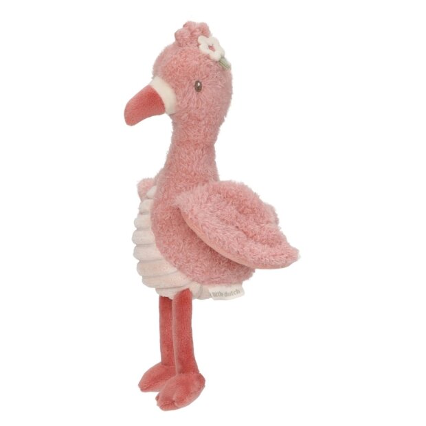 Little Dutch Kuscheltier Flamingo Flora Rosa - Safari Friends 35 cm