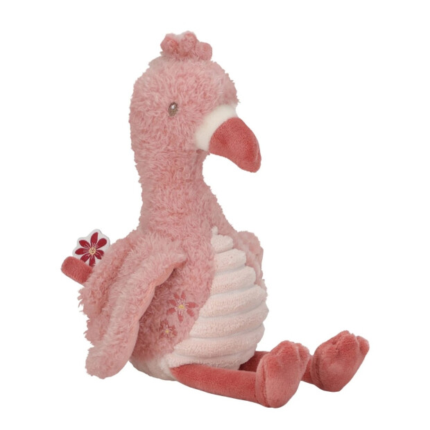 Little Dutch Kuscheltier Flamingo Flora Rosa - Safari Friends 35 cm