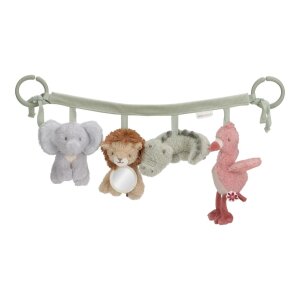 Little Dutch Stoff Wagenkette - Safari Friends