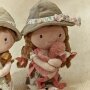 Little Dutch Stoff Kuschelpuppe Ranger Rosa - Safari Friends 35cm