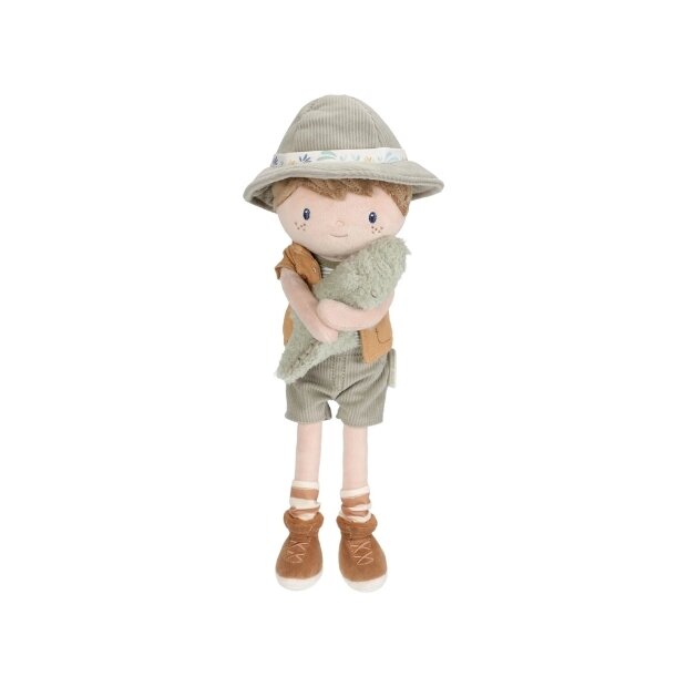 Little Dutch Stoff Kuschelpuppe Ranger Jim - Safari Friends 35cm