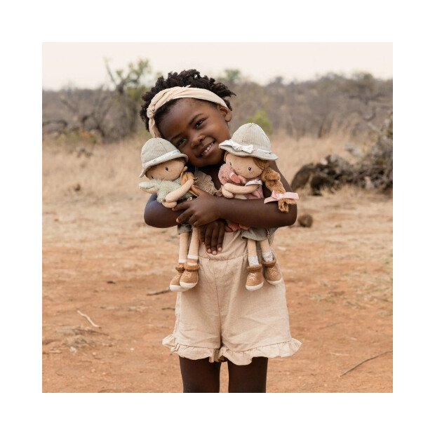 Little Dutch Stoff Kuschelpuppe Ranger Jim - Safari Friends 35cm