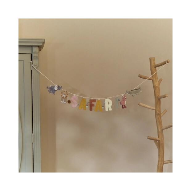 Little Dutch Girlanden-​Element Safari Friends - Elefant Bo
