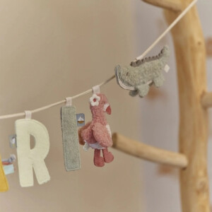 Little Dutch Girlanden-​Element Safari Friends - Flamingo...