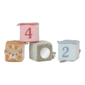 Little Dutch Stoff Activity Bausteine- Safari Friends