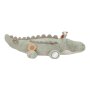 Little Dutch Stoff Activity Kuscheltier XL - Safari Friends Krokodil Stevie