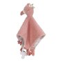 Little Dutch weiches Stoff Kuscheltuch - Safari Friends Flamingo Flora
