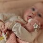 Little Dutch weiches Stoff Kuscheltuch - Safari Friends Flamingo Flora