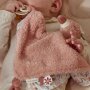Little Dutch weiches Stoff Kuscheltuch - Safari Friends Flamingo Flora