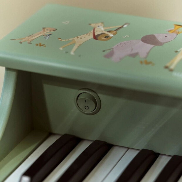 Little Dutch Holz Klavier - Safari Friends grün