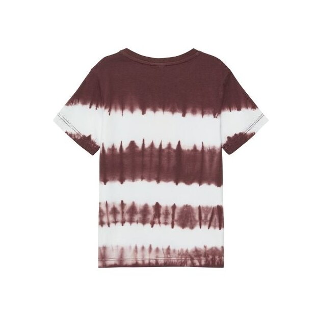 S.Oliver T-Shirt mit Batik-Effekt und Print