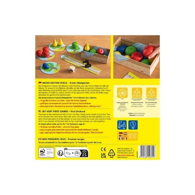 HABA Spiel - Meine ersten Spiele - Erster Obstgarten 2+