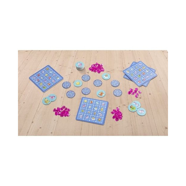 HABA Spiel - Einhorn Glitzerglück – Funkel-Bingo 3+