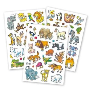 Lutz Mauder 63 Kindertattoos Tattooset A6 - Wildtiere
