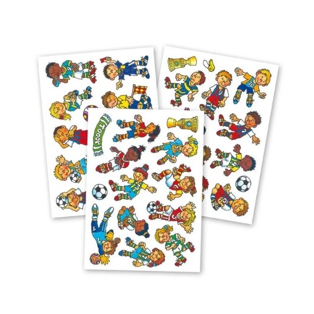 Lutz Mauder 39 Kindertattoos Tattooset A6 - Fußball