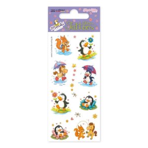Lutz Mauder TapirElla Glitter-Tattoo Mooki and Friends