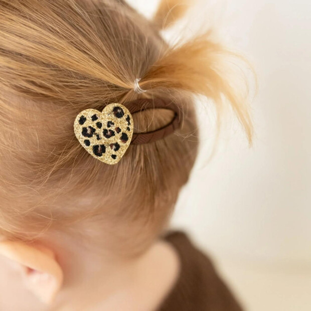 cosy roots Hair Clips - Leo Hearts - Pack of 2