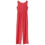 S.Oliver Strukturierter Jumpsuit mit Cut Out rot