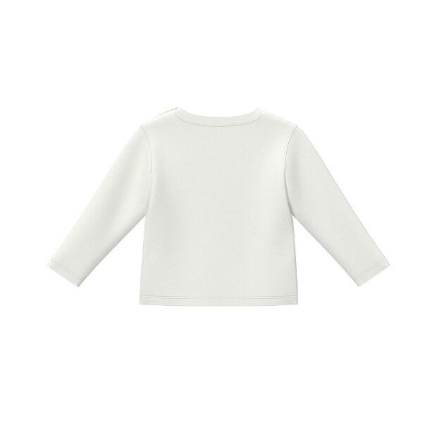 S.Oliver Langarm Shirt Teddy weiß