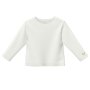 S.Oliver Langarm Shirt kleiner Teddy weiß