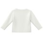 S.Oliver Langarm Shirt kleiner Teddy weiß