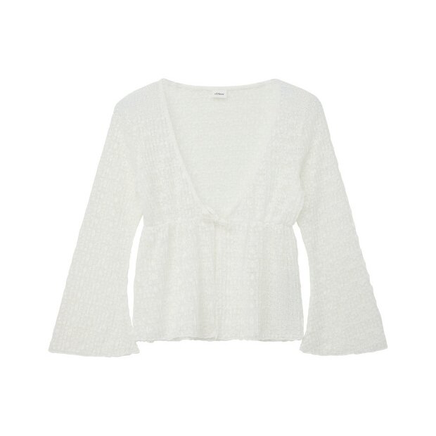 S.Oliver Taillierte Jacke aus Spitze