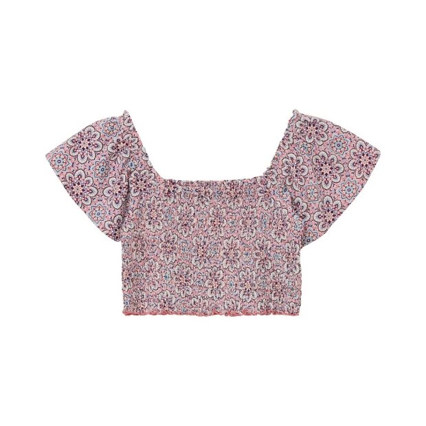 S.Oliver Off-Shoulder-Top mit Smok-Detail