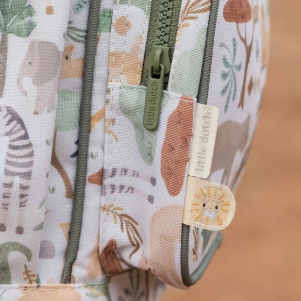 Little Dutch Rucksack - Safari Friends 35cm
