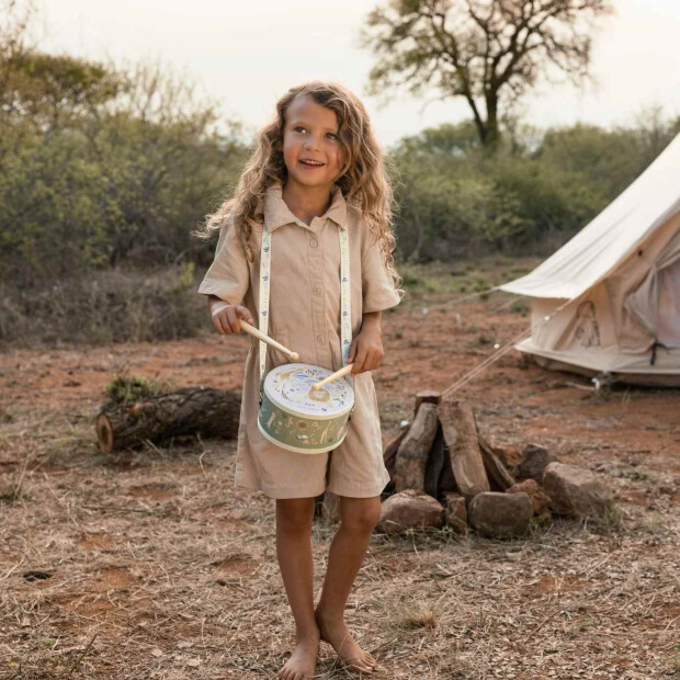 Little Dutch Musiktrommel - Safari Friends