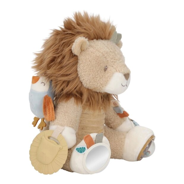 Little Dutch Stoff Activity Kuscheltier Löwe Lou - Safari Friends